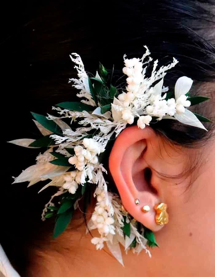 Tocado de Oreja Edurne