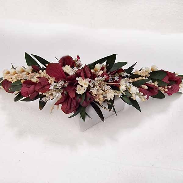 Tocado Grande Flores Aura