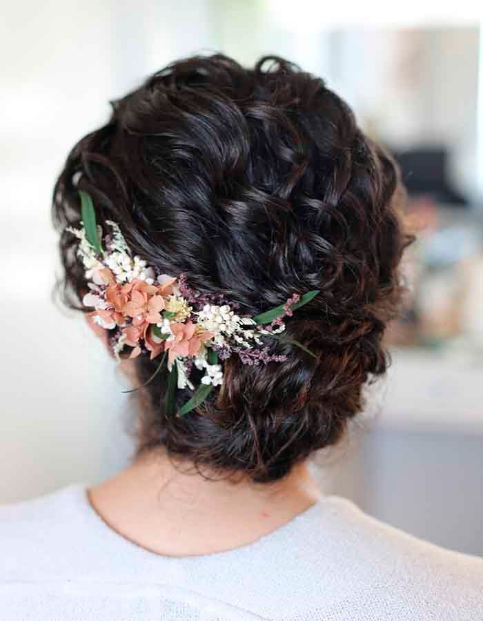 Tocado Mediano con Peineta Dudinea