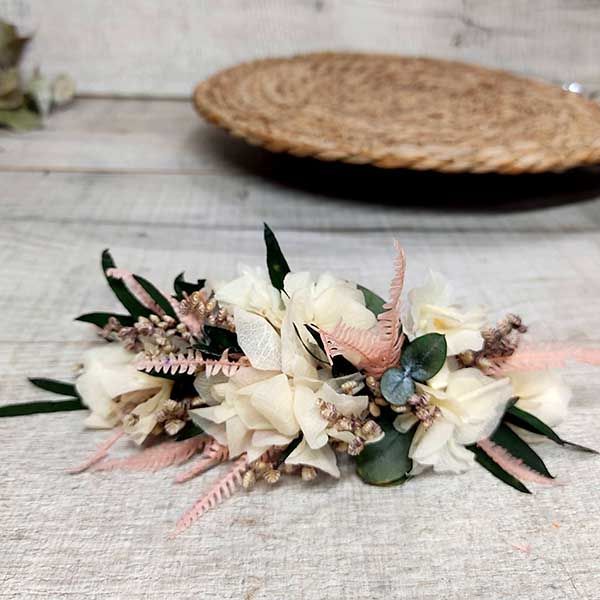 Tocado Rosa Nude Nuria