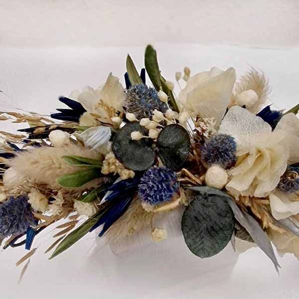 Tocado Silvestre Azul Gaia