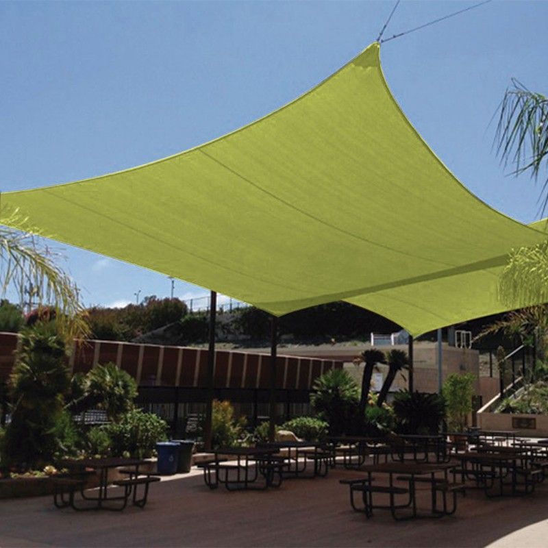 Toldo vela impermeable LISTA Toldo Vela Imperm. 3,6X 3,6M.Vde Clr