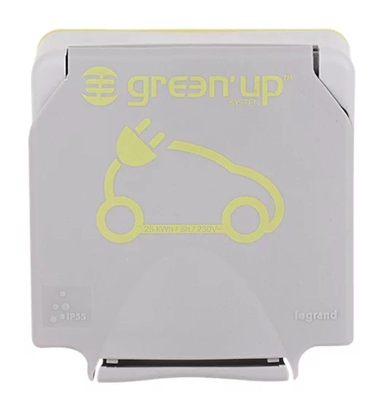 Toma Green up acces 3,2kVA mural 2P + TT Legrand 090472 IP66. IK08