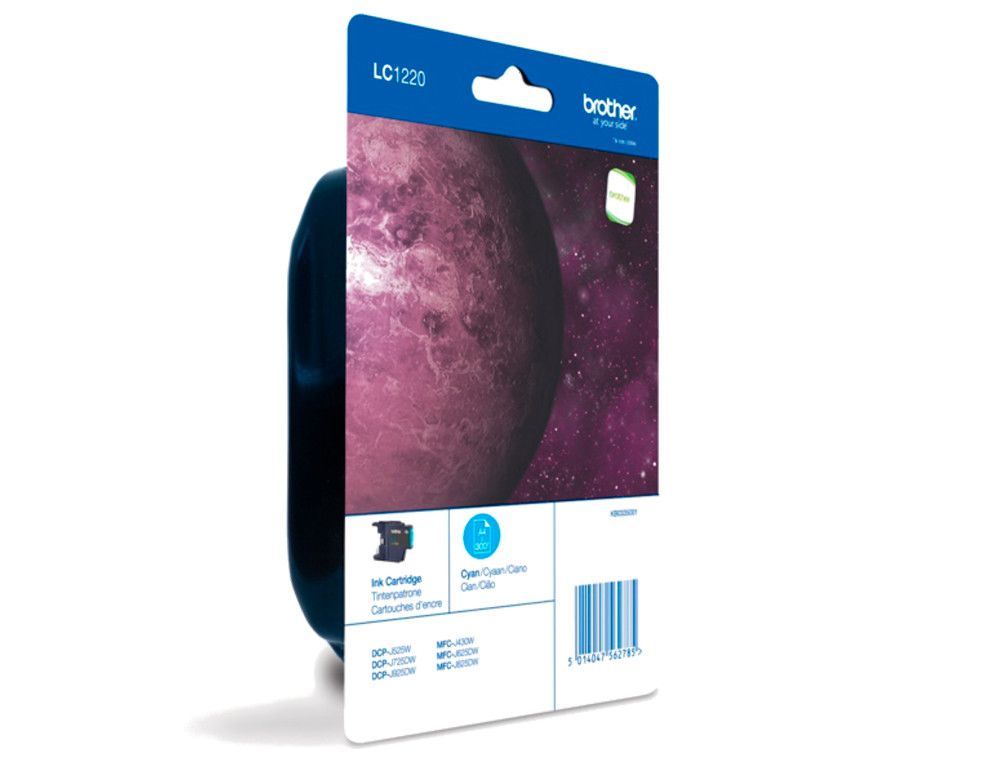 Toner Brother original LC1220CBP cian