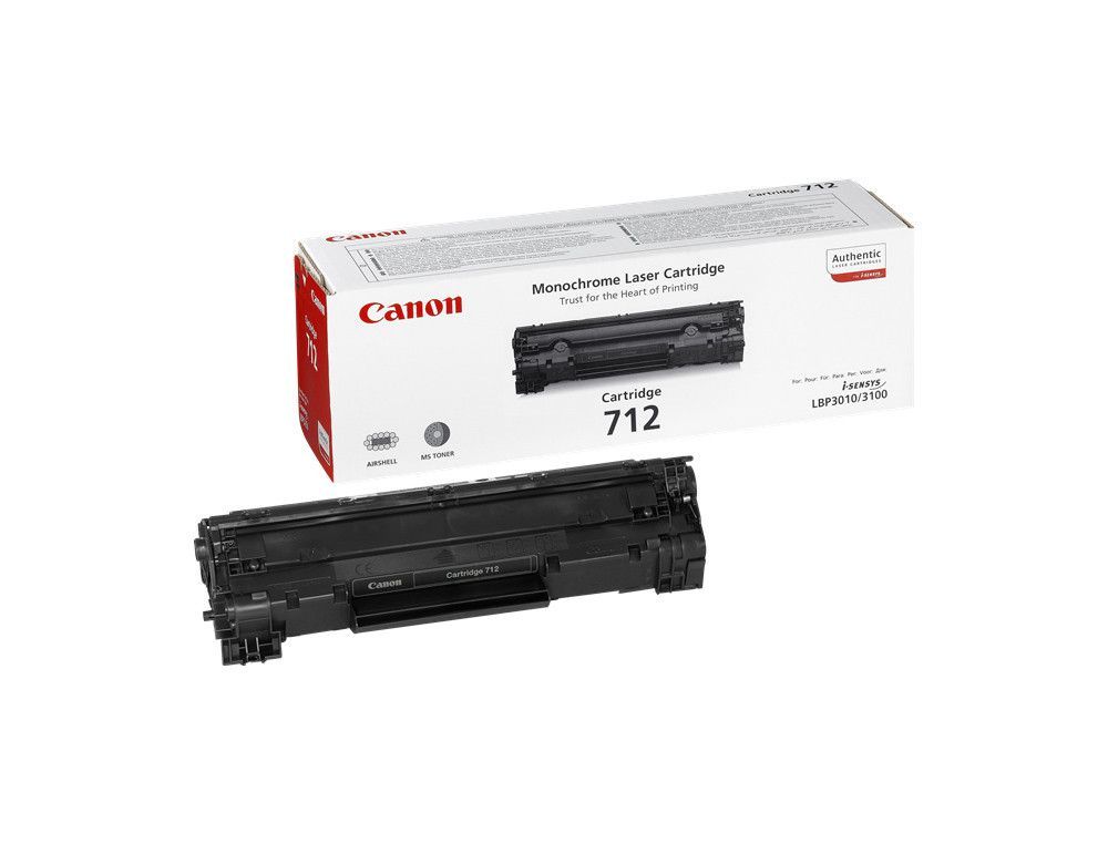 Toner Canon original negro CRG-712 1870B002