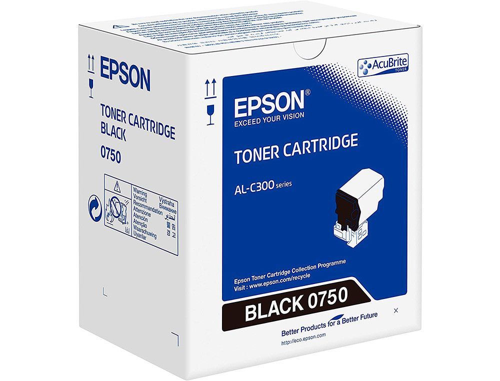 Toner epson c13s050750 negro 7300 paginas