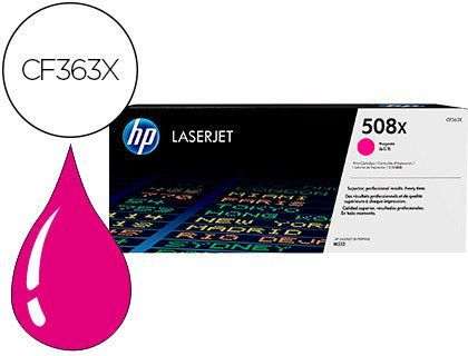 Toner hp color laserjet entreprise m552 / m553 / m577 magenta 9500 paginas