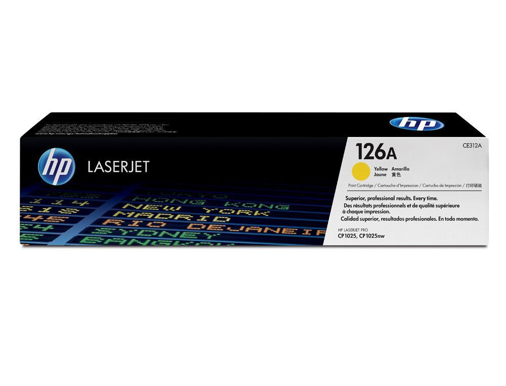 Toner HP original  amarillo CE312A