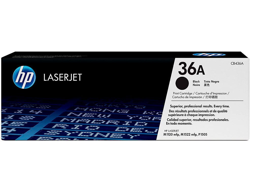 Toner HP original negro CB436A