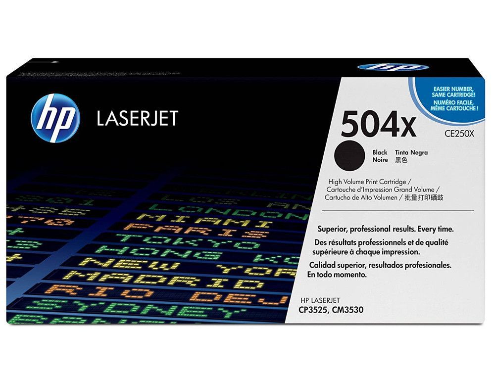 Toner HP original negro CE250X