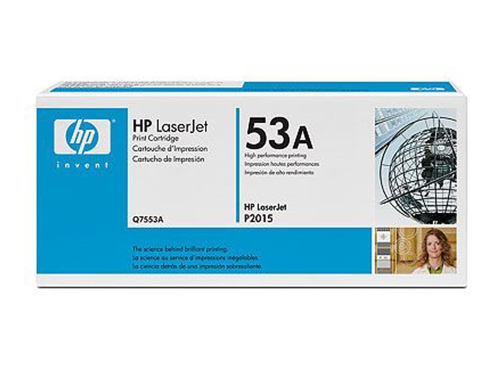 Toner HP original negro Q7553A