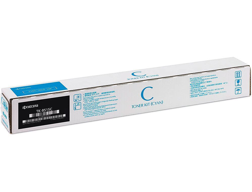 Toner kyocera tk-8515c cyan para taskalfa 5052ci / 6052ci (1t02ndcnl0)