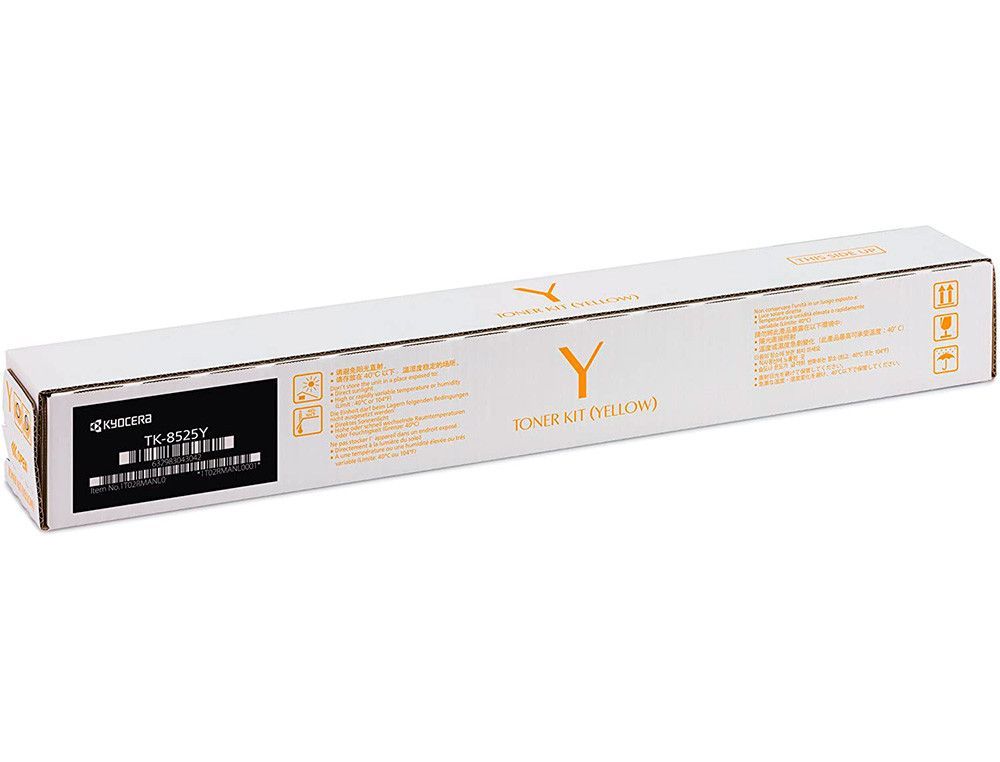 Toner kyocera tk-8525y amarillo para taskalfa 4052ci (1t02rmanl0)
