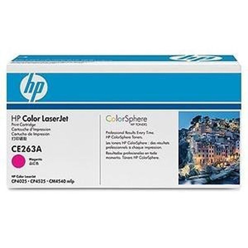 Toner original hp ce263a magenta