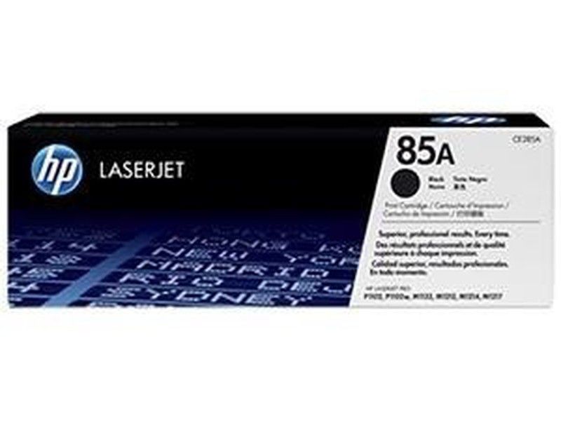 Toner original hp ce285a negro