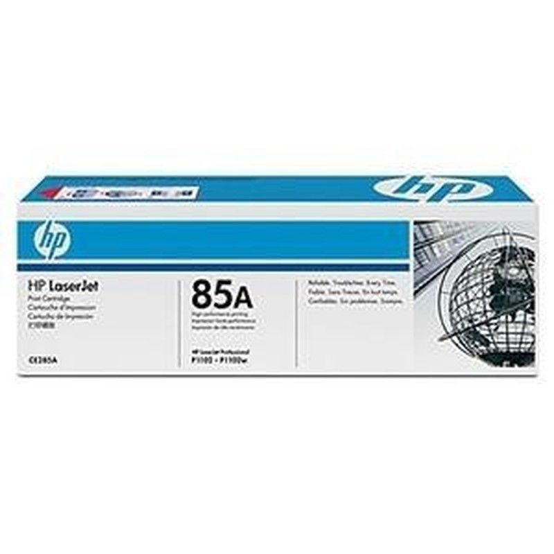 Toner original hp ce285ad negro