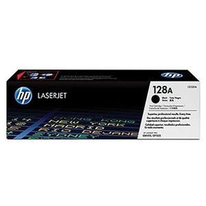 Toner original hp ce320a negro