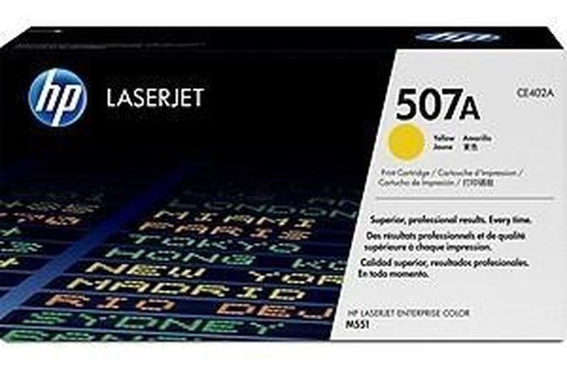 Toner original hp ce402a amarillo