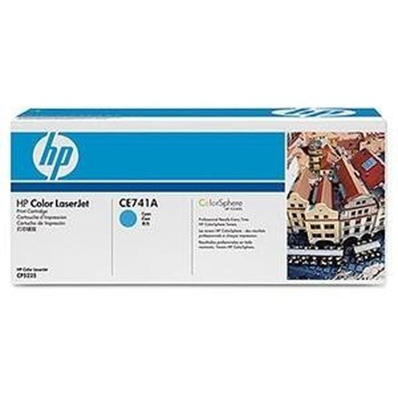 Toner original hp ce741a cyan