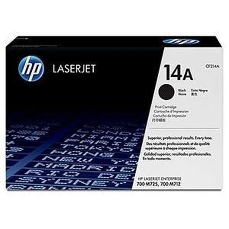 Toner original hp cf214a negro