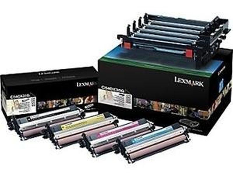 Toner original lexmark 0c544x1cg cyan