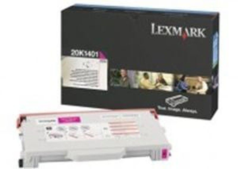 Toner original lexmark 20k1401 magenta
