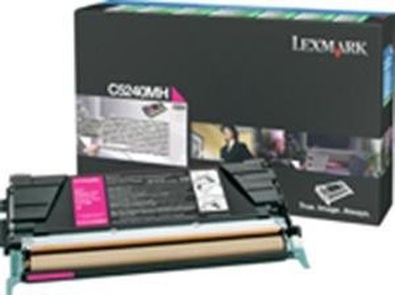 Toner original lexmark c5240mh magenta
