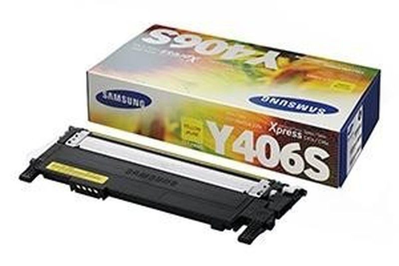 Toner original samsung clty406s amarillo