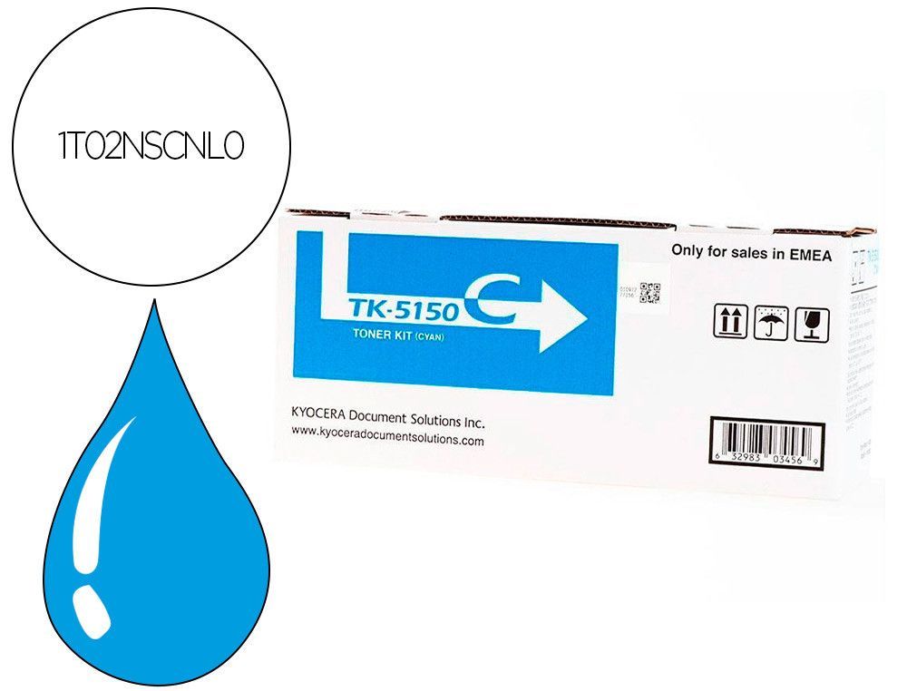 Toner tk5150c kyocera m6035cidn / m6535cidn / p6035cdn tk-5150c cian