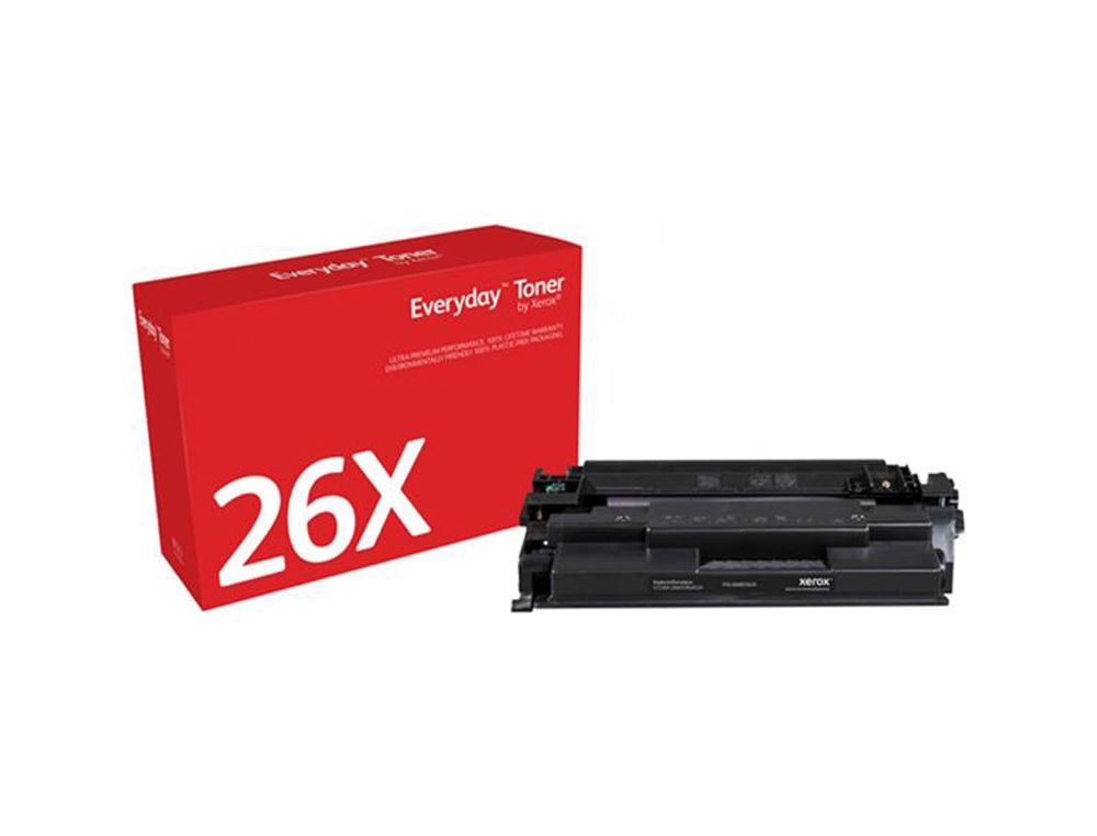 Toner xerox everyday 26x negro 9.000 paginas