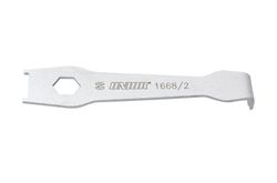 Tool unior crank wrench for front chain rings nuts