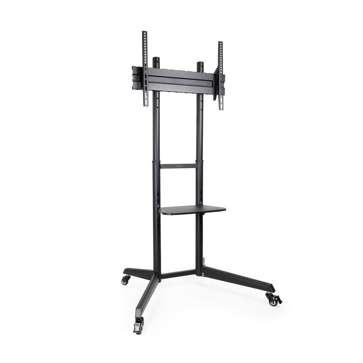 TooQ RAMSÉS Soporte de Suelo con Ruedas para Pantallas 37"- 70", Negro