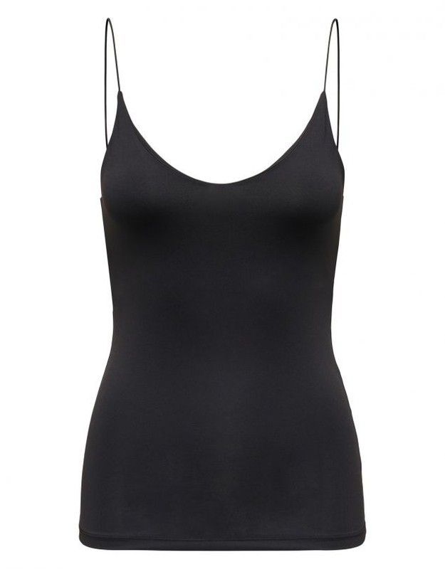 Top de tirante fino básico Only Black