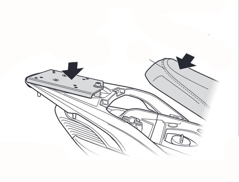 *TOP MASTER HONDA SH 300 '19-'20