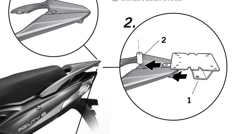 Top Master Kymco Agility 50/12/5200I/4T '14