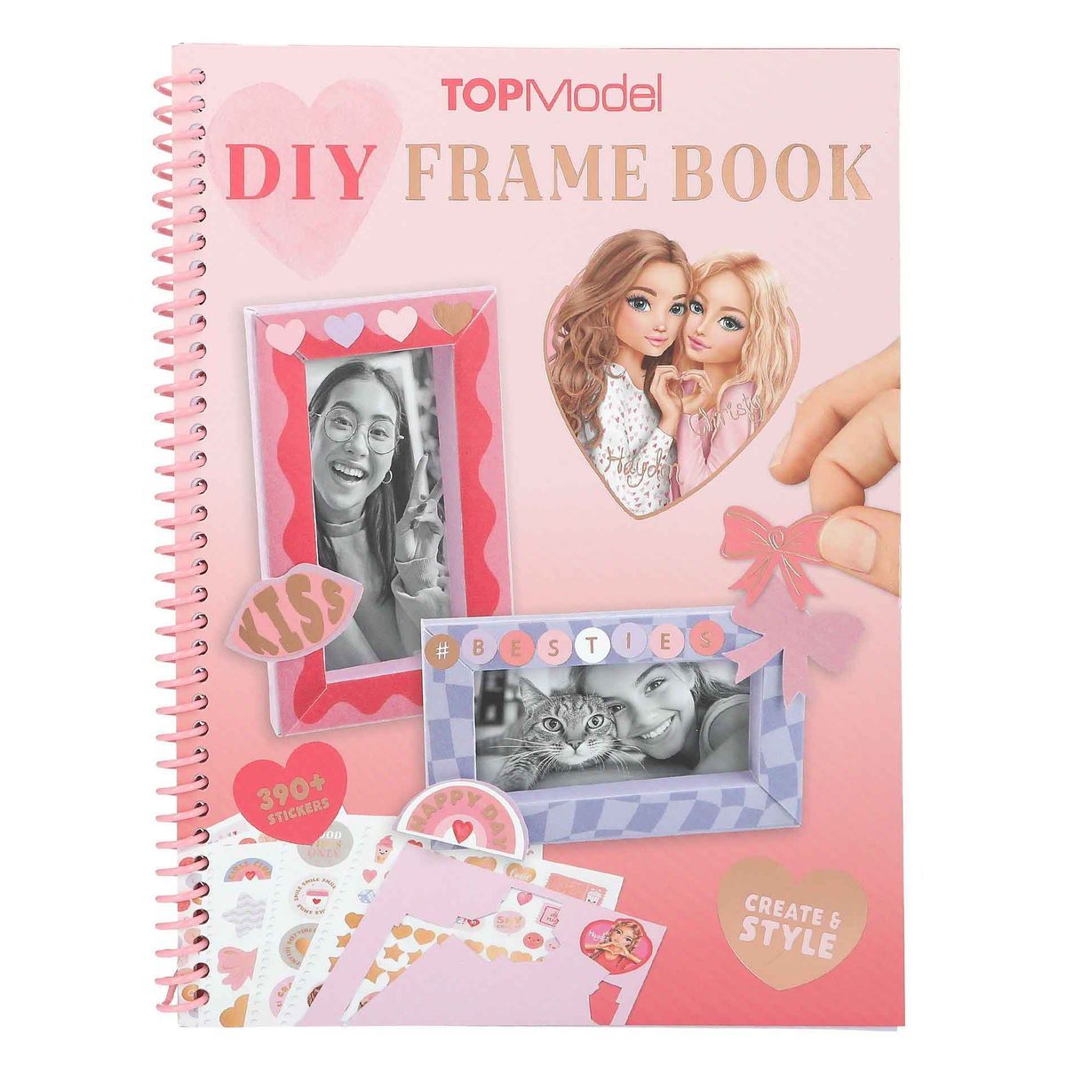 Top Model  - DIY Libro De Marcos