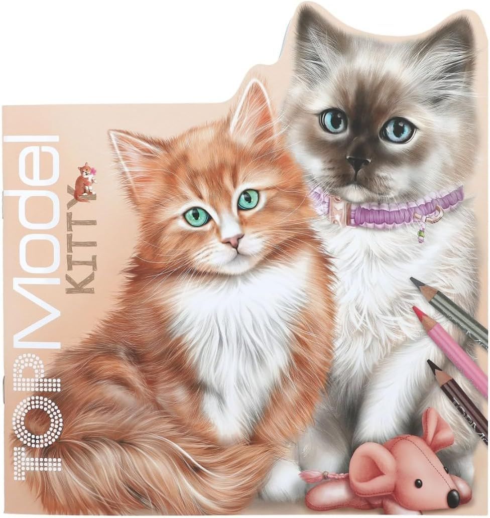 Top Model - Kitty Libro Para Colorear Kitty And Doggy