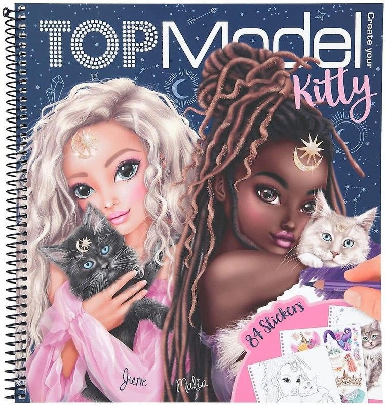Top Model - Libro De Colorear - Moonlight