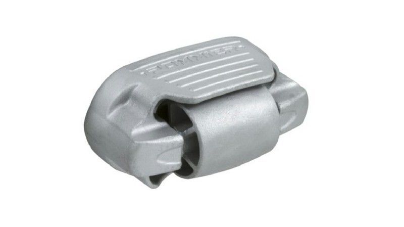 Tope acero paragolpes 1 rodillo galvanizado 230 Pommier S ROLL-H1