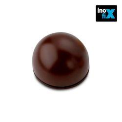 Tope adhesivo flexible marron (blister 2 unid) inofix