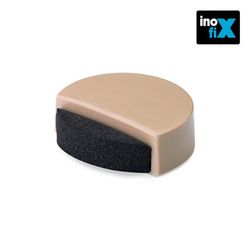 Tope adhesivo silencioso beige (blister) inofix