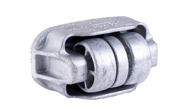 Tope de rodillo acero galvanizado parachoques AdaRoll