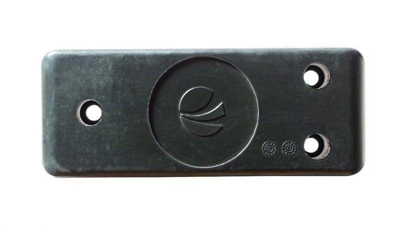 Tope goma paragolpes vertical 3 agujeros 250 tipo Schmitz