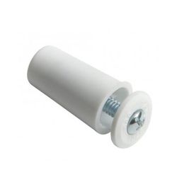 Tope plástico 40 mm. con tornillo y arandela