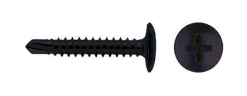 Tornillo Ancho 4,2 - DIN FST Cabeza Remache Negro.