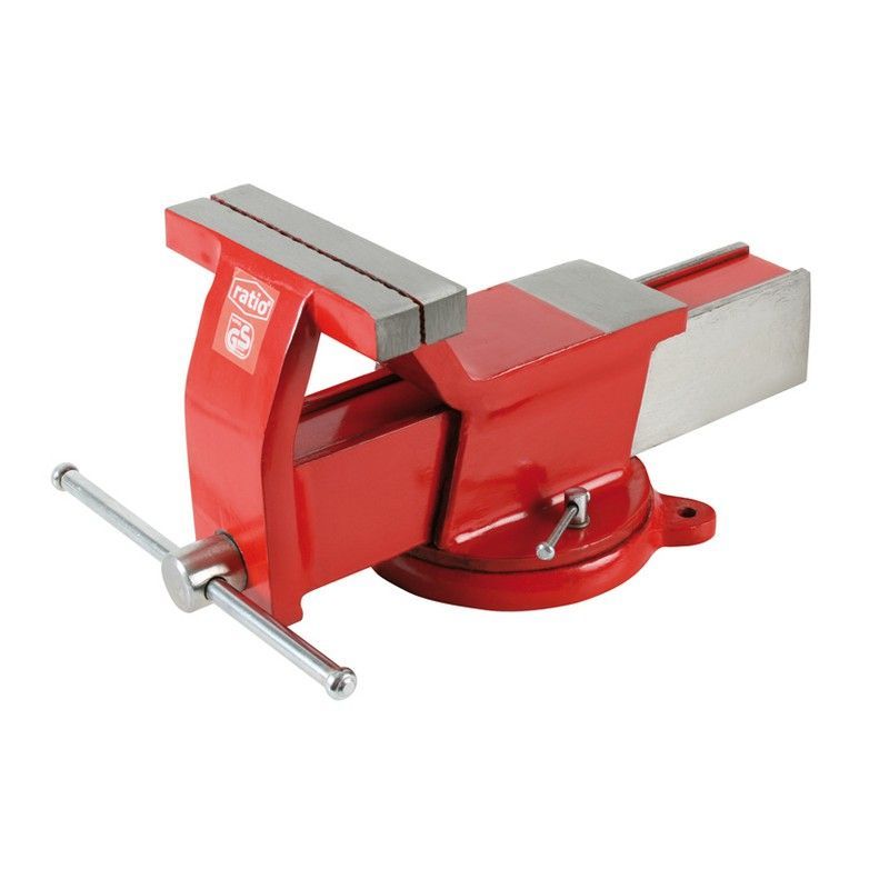 Tornillo banco cerrajero RATIO 7957 Tornillo Banco Girat.Acero 125Mm