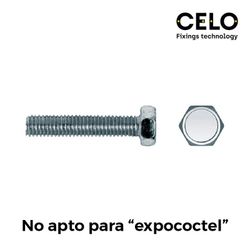 Tornillo hexagonal din 933 8x45 caja 100 unidades celo
