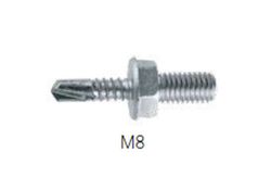 Tornillo Metrica Hexagonal Ancho 8X25 - DIN M8 Zincado.