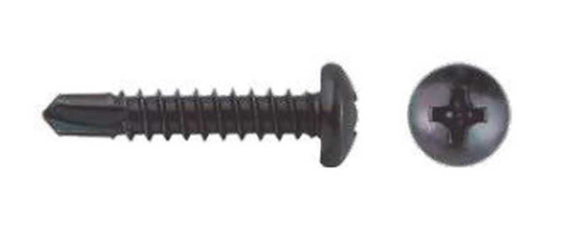 Tornillos Ancho 3,5 - DIN 7504-N Negro.