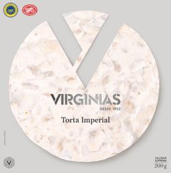 Torta de almendra virginias 200 grs sin gluten